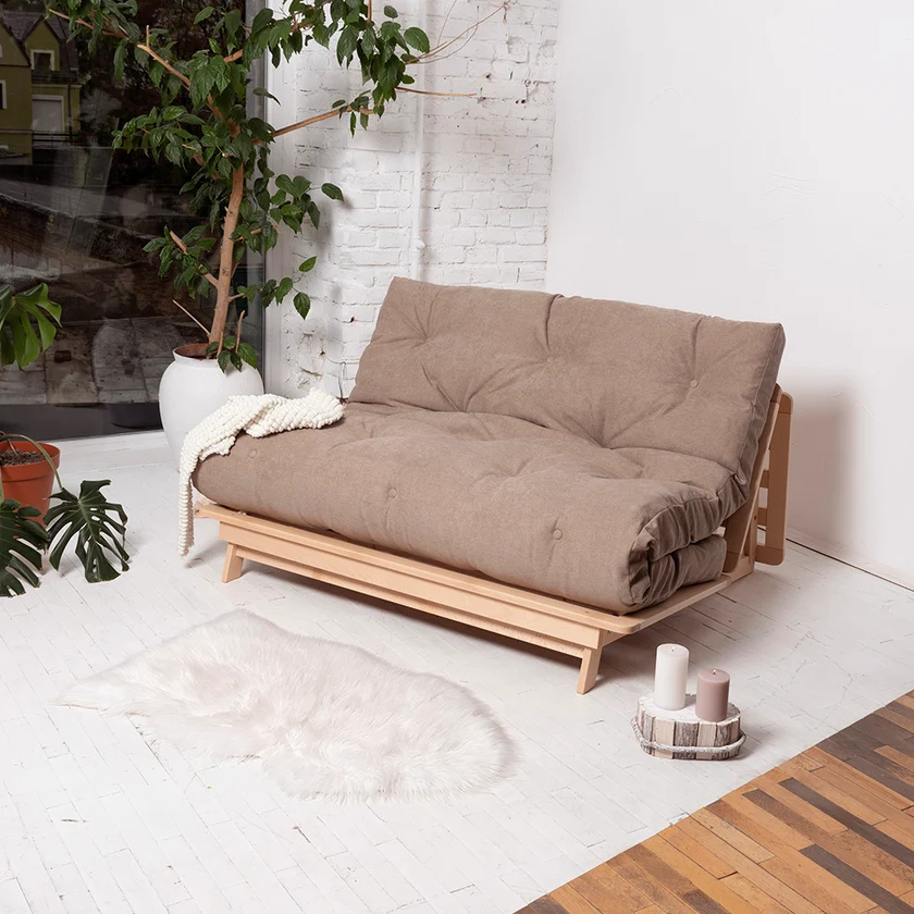 Schlafsofa aus massivem Buchenholz – LAYTI – Bild 2