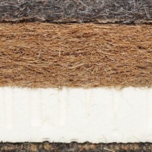 Topper- Latexierter Kokos - Naturlatex -  Zweiseitig  6cm